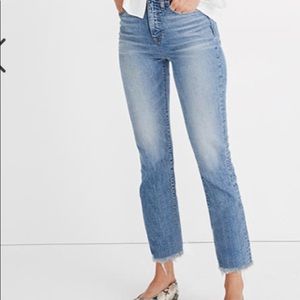 Harper heritage crop jeans / high rise